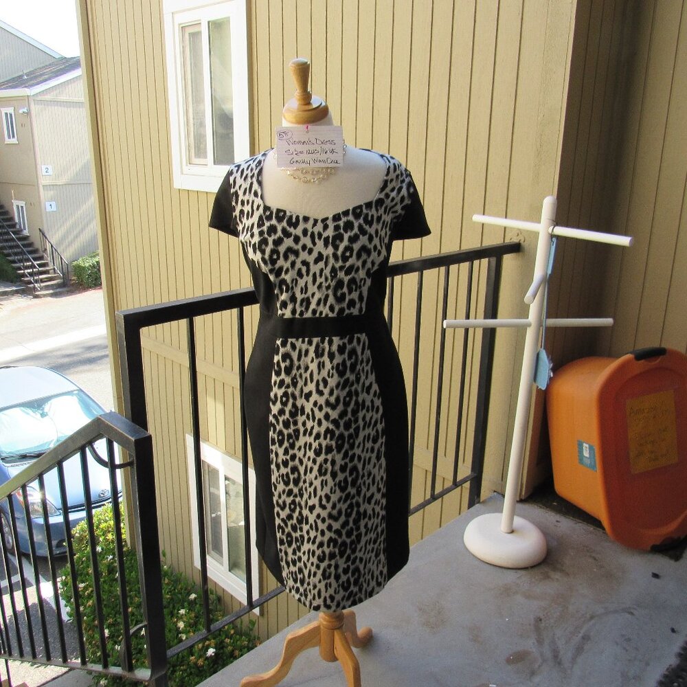 #58  WOMEN'S BLACK DRESS  SIZE 12-14US / 16UK